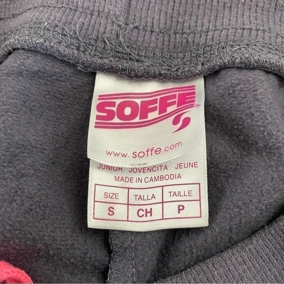 Soffe Jogger Lounge Pant Gray Small Juniors - Picture 3 of 8